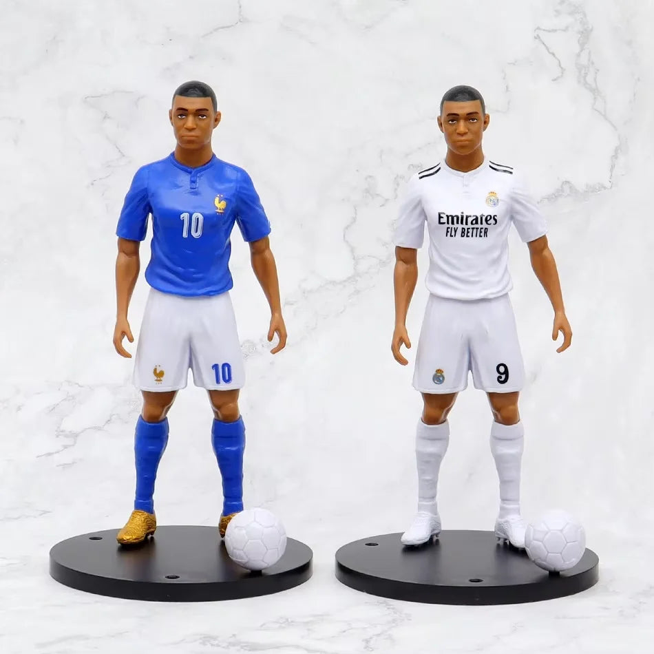 Football Star Action Figures Ronaldo Messi Mbappe Toy