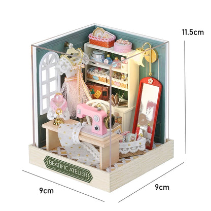Kitten Mini Doll House 3D Puzzle Building Kit