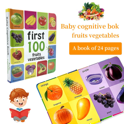 English Cognitive Encyclopedia Early Learning Kids Book