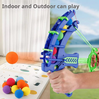 Slingshot Sticky Ball Dartboard Outdoor Game Toy