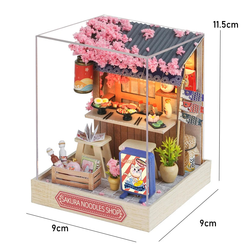 Kitten Mini Doll House 3D Puzzle Building Kit