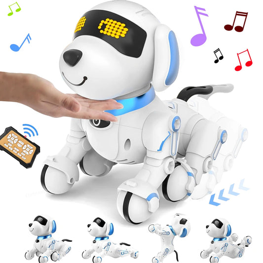 RC Robot Dog Interactive Smart Walking Dancing Toy