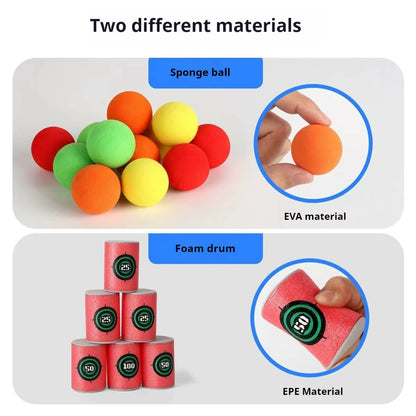 Slingshot Sticky Ball Dartboard Outdoor Game Toy