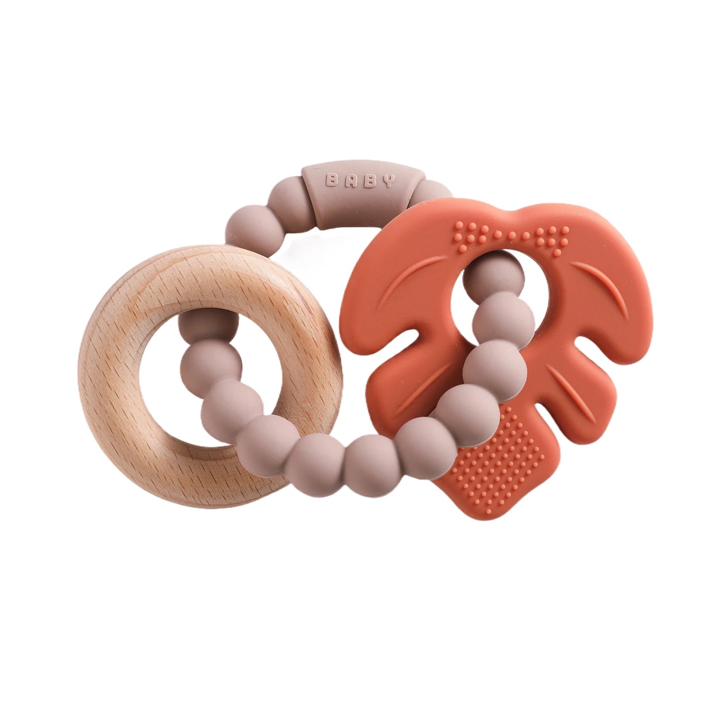 Silicone Planet Teether Ring Baby Sensory Toy