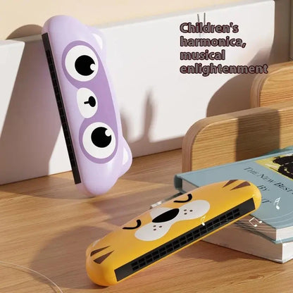 Kids Cartoon Harmonica Fox Bear Music Toy