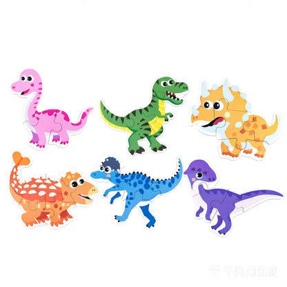 Montessori Wooden 3D Puzzle Toys for Toddlers