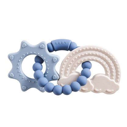 Silicone Planet Teether Ring Baby Sensory Toy