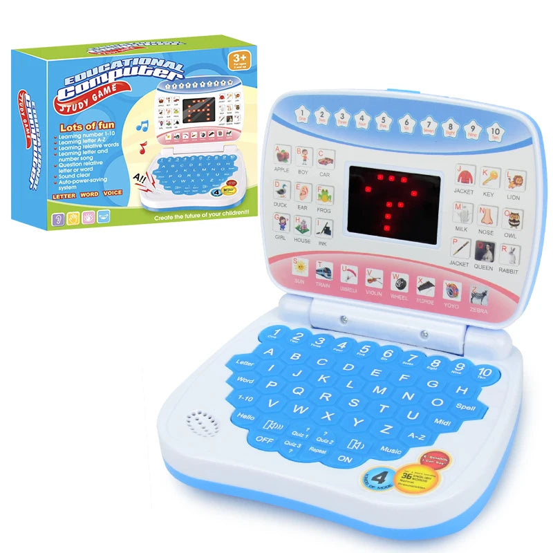 English Learning Machine Laptop Computer Toys Child Electronic