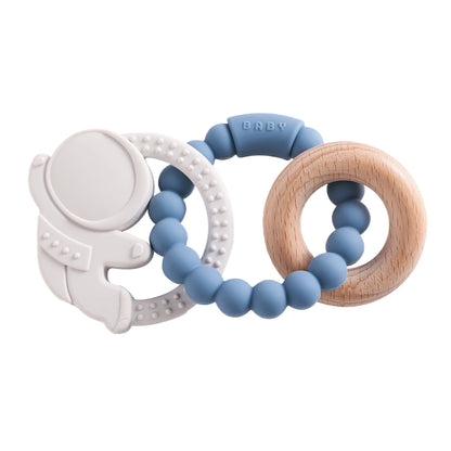 Silicone Planet Teether Ring Baby Sensory Toy