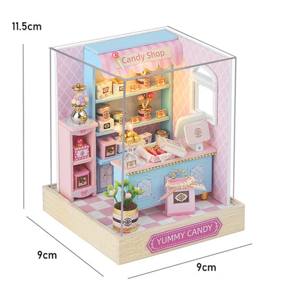 Kitten Mini Doll House 3D Puzzle Building Kit
