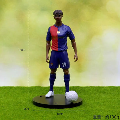 Football Star Action Figures Ronaldo Messi Mbappe Toy
