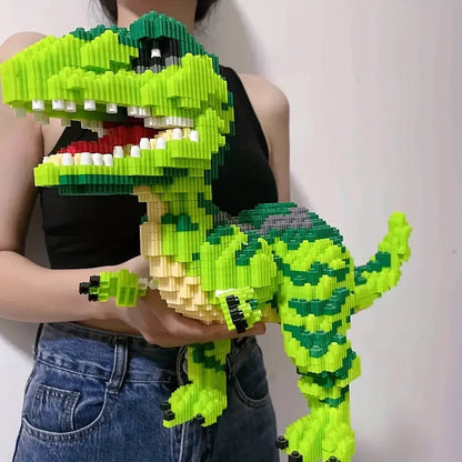 4000 Dinosaur and Animal Building Blocks Set - Educational