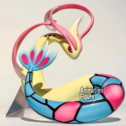 3-12cm Anime Pokemon Figure Milotic Evolutionary Combination