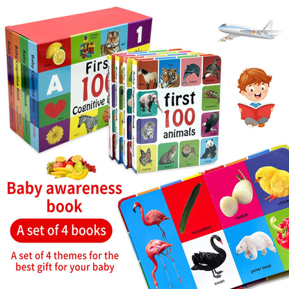 English Cognitive Encyclopedia Early Learning Kids Book