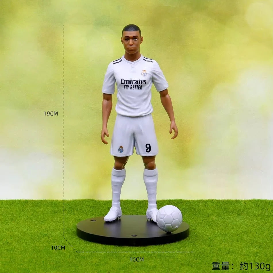 Football Star Action Figures Ronaldo Messi Mbappe Toy