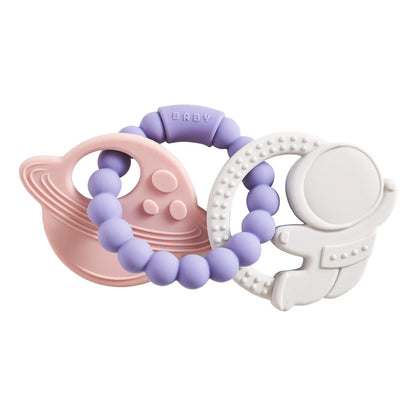 Silicone Planet Teether Ring Baby Sensory Toy