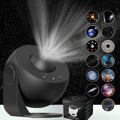 13 in 1 Star Projector, Night Light Galaxy Projector Starry Sky Projector 360° Rotate Planetarium Lamp For Kids Bedroom Deco