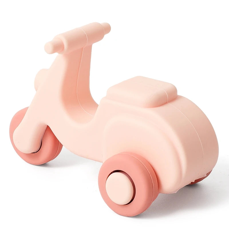 Montessori Silicone Baby Car Teether Educational Toy