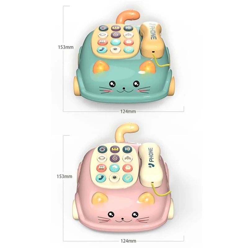 Montessori Musical Baby Phone Learning Toy