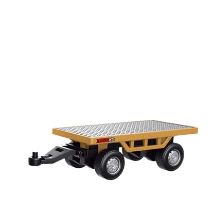 1/64 Remote-controlled alloy forklift Engineering vehicle Tabletop
