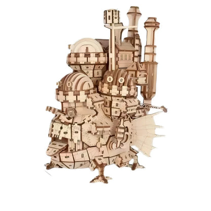 "Creative Castle Theme 3D Wooden Puzzle Wood Model