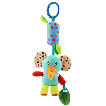 Baby Hanging Plush Rattle Sensory Stroller Toy