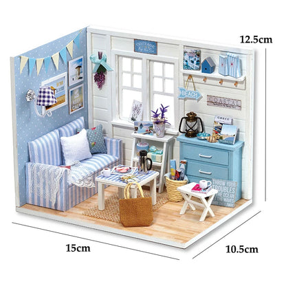 Kitten Mini Doll House 3D Puzzle Building Kit