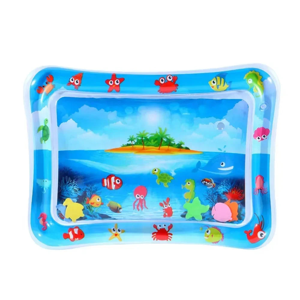 Baby Inflatable Water Play Mat Tummy Time Toy
