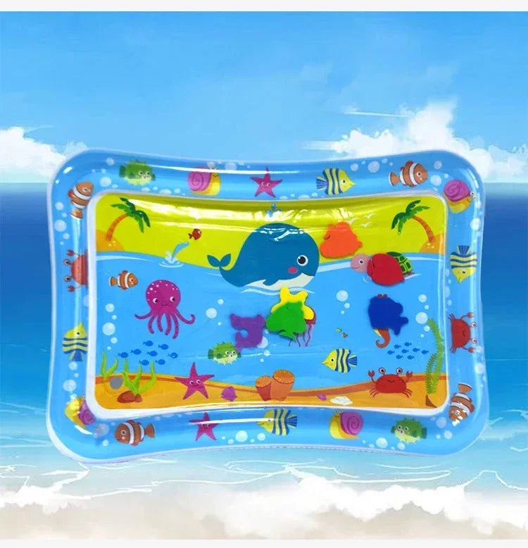 Baby Inflatable Water Play Mat Tummy Time Toy