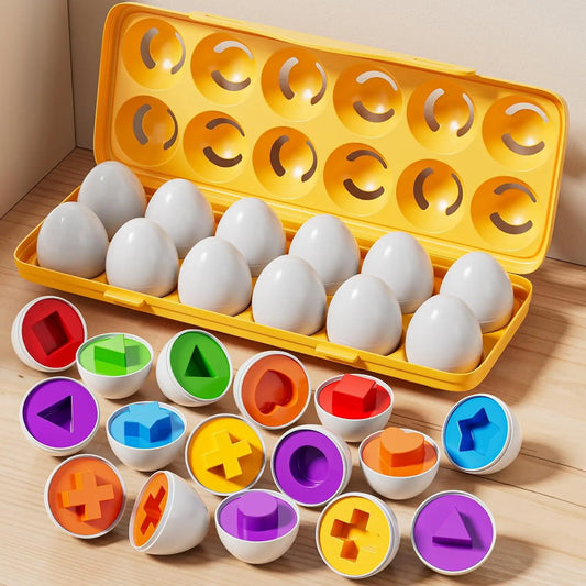 Montessori Educational Toys 1 2 3 Year Children Toy Easter Egg