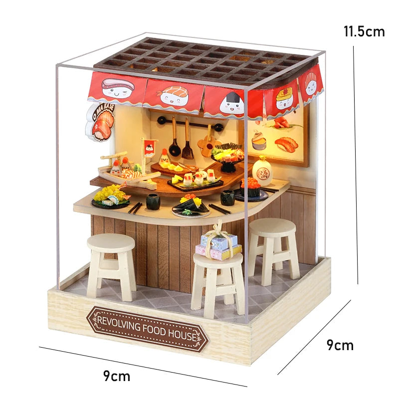 Kitten Mini Doll House 3D Puzzle Building Kit