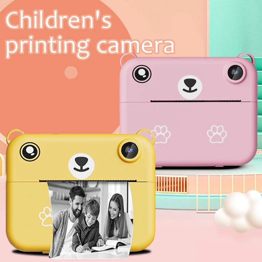 Kids Instant Print Digital Camera HD Video Toy