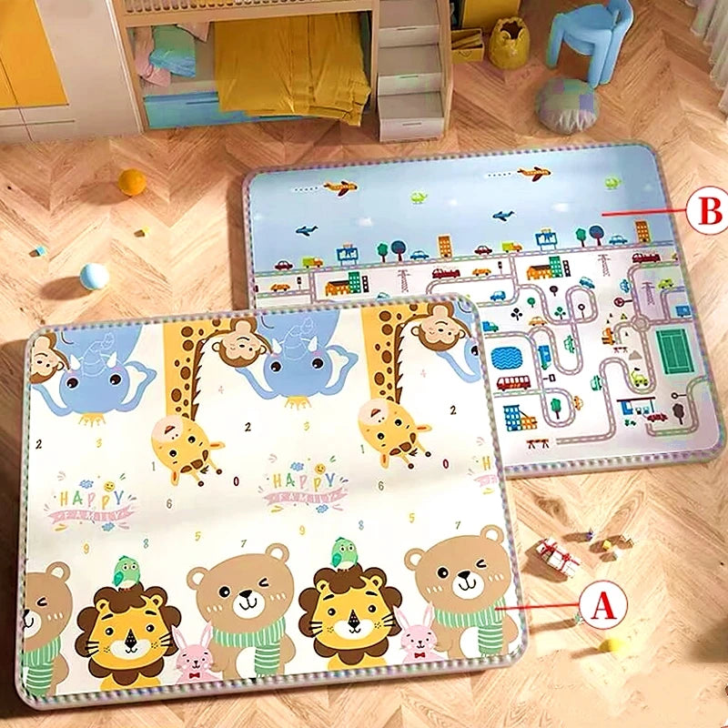 Foldable Baby Crawling Play Mat Thick Safety Rug