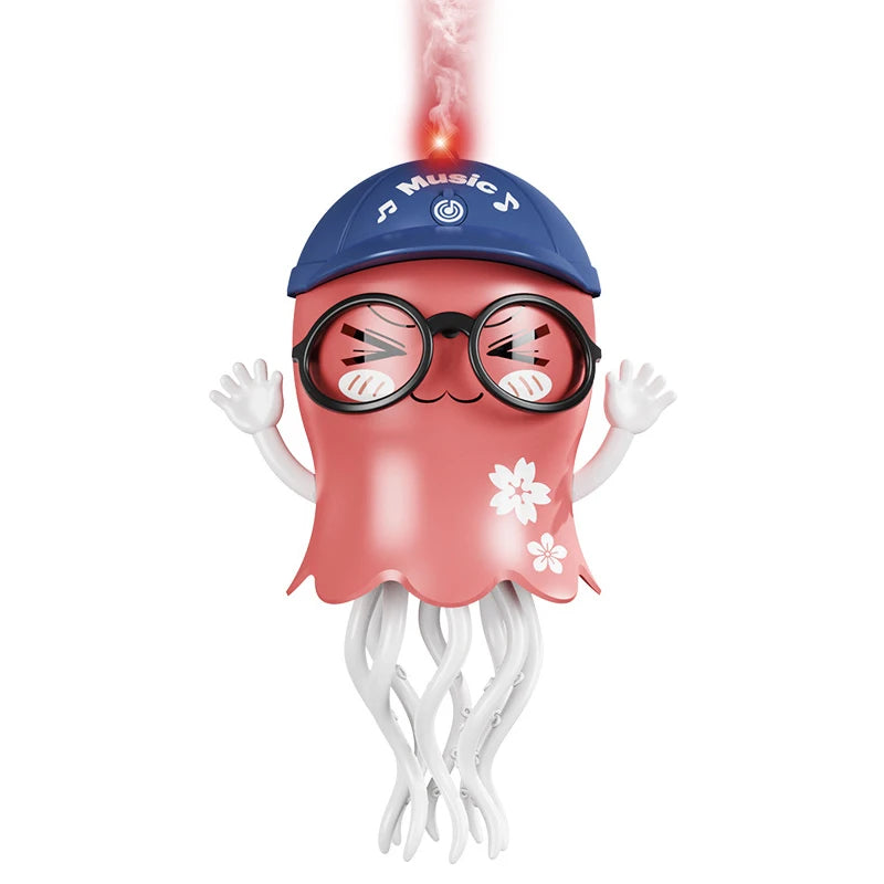 Electric Dancing Jellyfish Toys Kids Automatic Obstacle