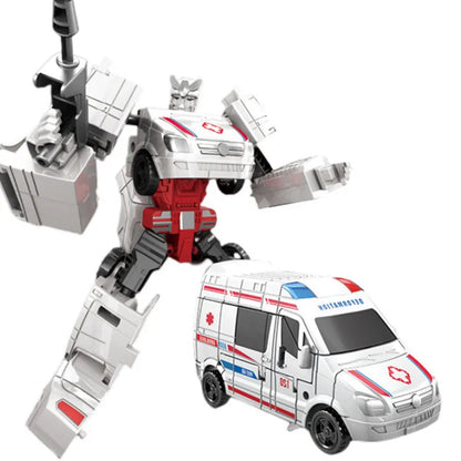 6699 New 20CM Transformation Toy Anime Robot Car Action