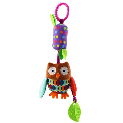Baby Hanging Plush Rattle Sensory Stroller Toy