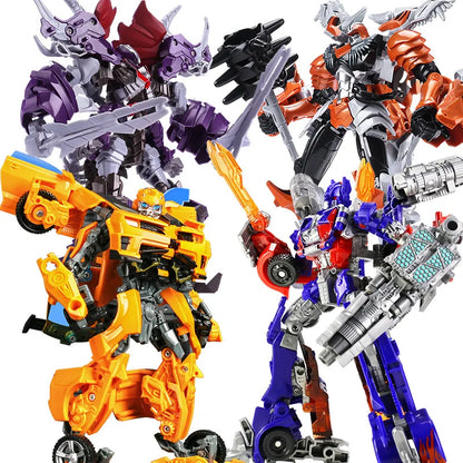 6699 New 20CM Transformation Toy Anime Robot Car Action