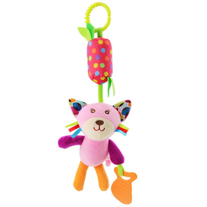 Baby Hanging Plush Rattle Sensory Stroller Toy