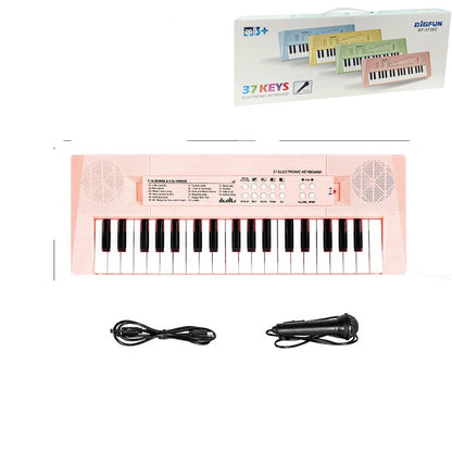 37 Keys Kids Electronic Piano Organ keyboard with Microphone