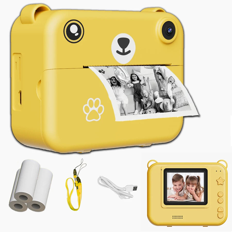 Kids Instant Print Digital Camera HD Video Toy