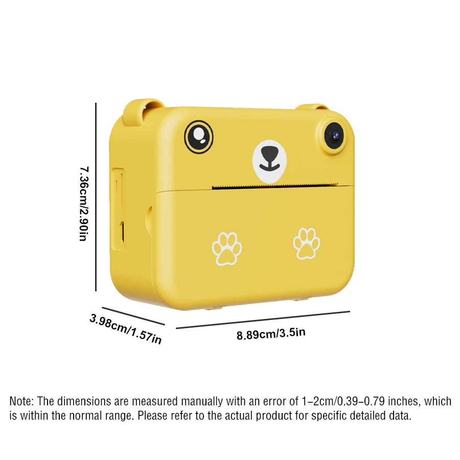 Kids Instant Print Digital Camera HD Video Toy