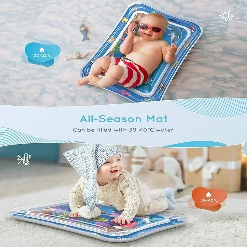 Baby Inflatable Water Play Mat Tummy Time Toy