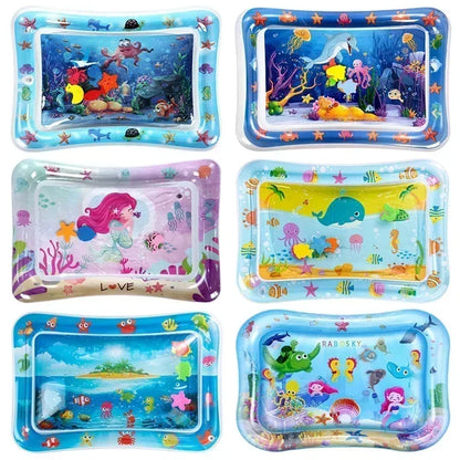 Baby Inflatable Water Play Mat Tummy Time Toy