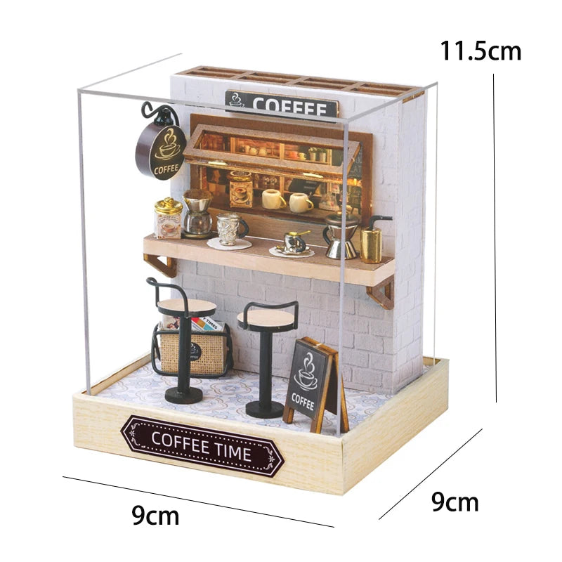 Kitten Mini Doll House 3D Puzzle Building Kit