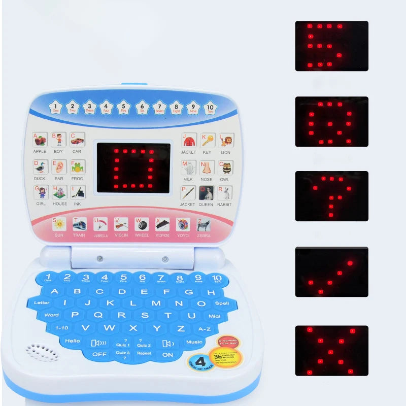 English Learning Machine Laptop Computer Toys Child Electronic