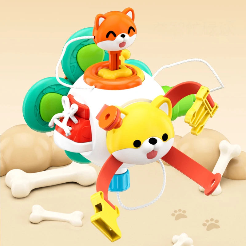 Baby Busy Board Cube Montessori Sensory Toys for Toddler