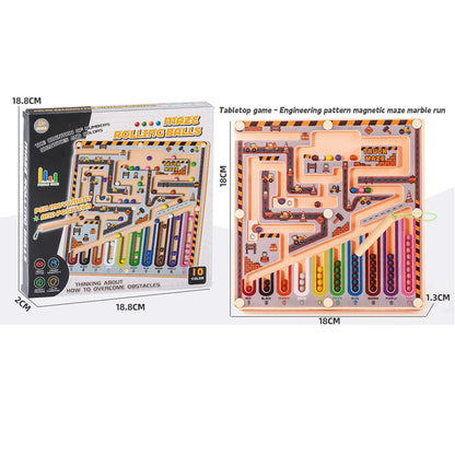Magnetic Maze Puzzle Educational Logic Learning Toy