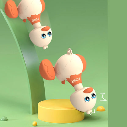 Baby Cartoon Duck Inertia Pull Back Toy Cars