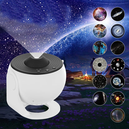 13 in 1 Star Projector, Night Light Galaxy Projector Starry Sky Projector 360° Rotate Planetarium Lamp For Kids Bedroom Deco