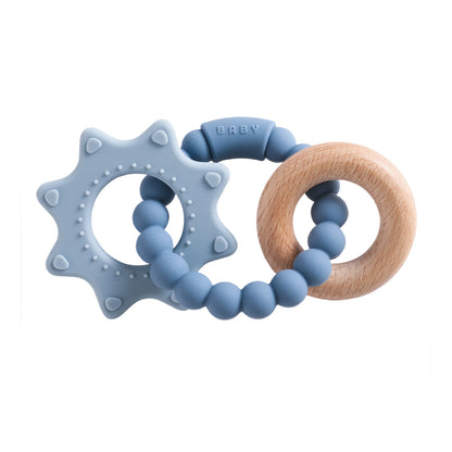 Silicone Planet Teether Ring Baby Sensory Toy